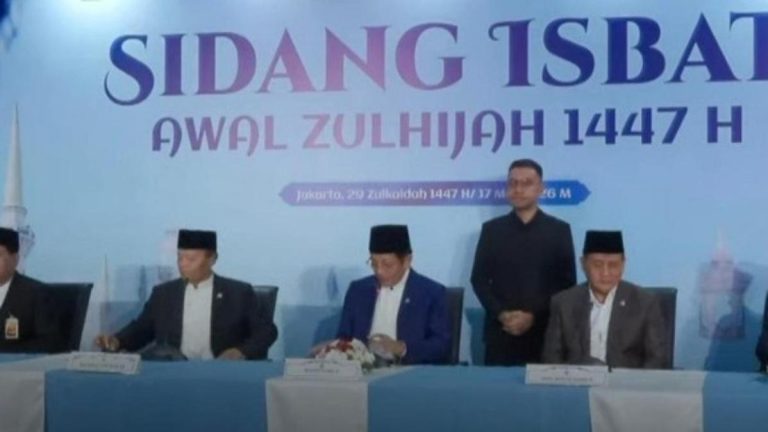 Pemerintah Tetapkan Idul Adha 2026 pada 27 Mei, Hilal Penuhi Kriteria