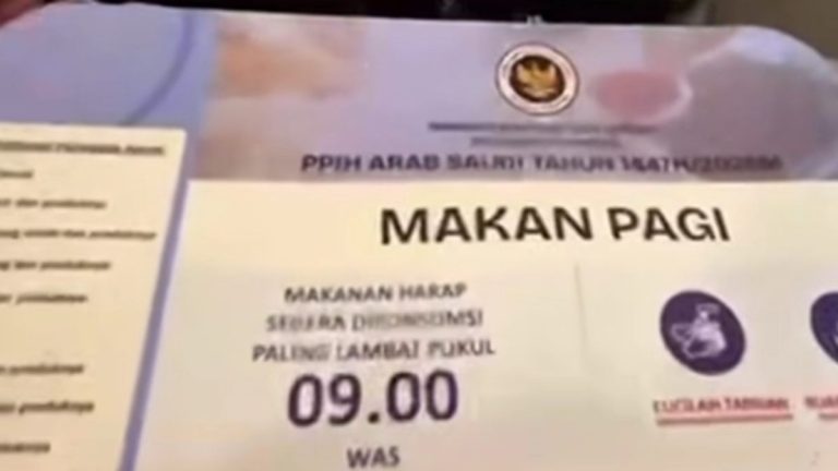 Menu Nusantara Hadir di Tanah Suci, Jemaah Haji Kota Bogor Dapat Sarapan Spesial