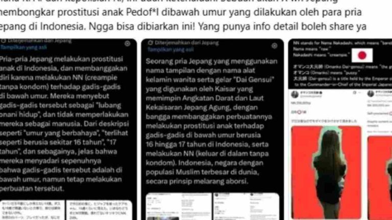 Heboh Dugaan Eksploitasi Anak di Blok M, Netizen Desak Polisi Usut Akun WNA Jepang
