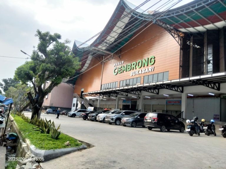 Pasar Gembrong Sukasari Miliki Fasilitas Lengkap, Belanja Warga Semakin Nyaman