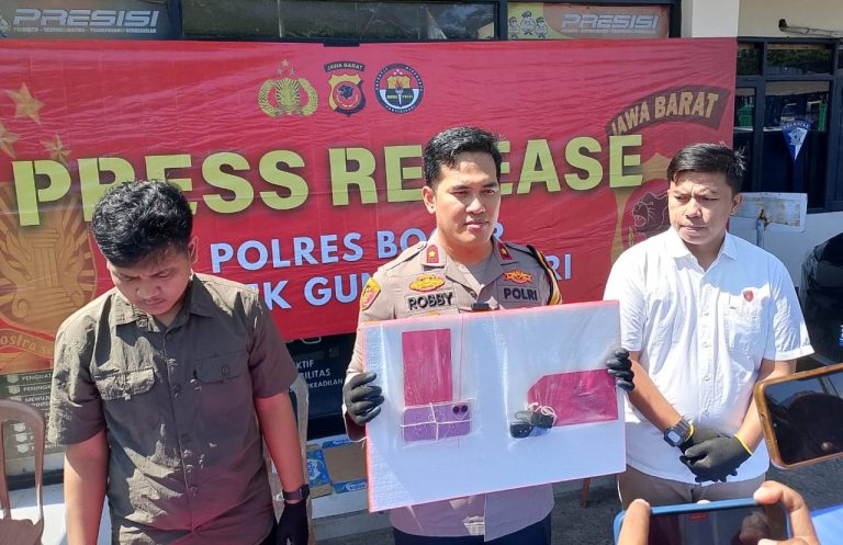 Polisi Tangkap Pelaku Penganiayaan dan Pengrusakan Mobil Listrik di Gunung Putri Bogor, Pelaku Terancam 2 Tahun Penjara