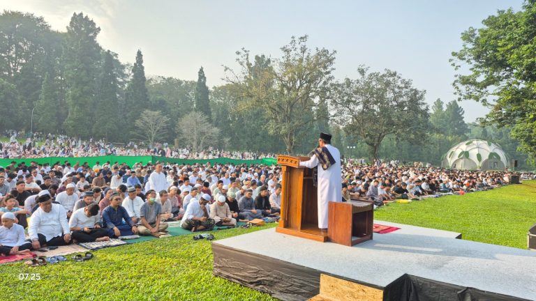 Kebun Raya Bogor Kembali Gelar Sholat Idul Adha 1447 H, Gratis untuk Umum