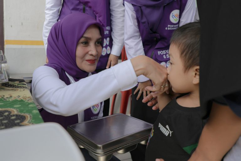 Yantie Rachim Tinjau Posyandu Bantarjati, Program MBG Bikin Anak Tak Lagi Jajan Sembarangan