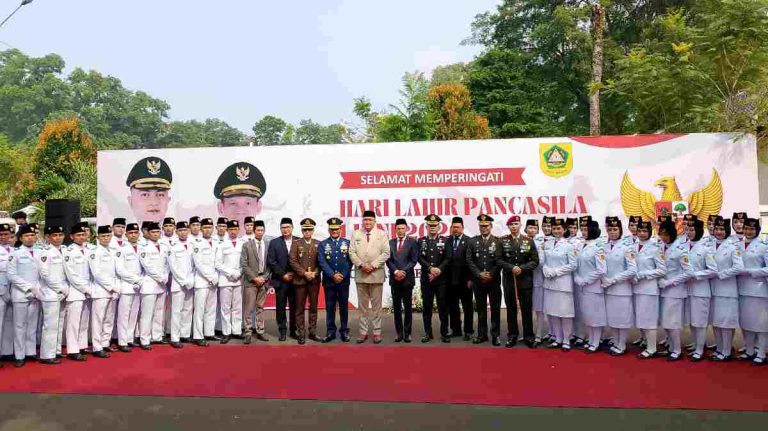 Di TMP Pondok Rajeg, Bupati Bogor Sampaikan Pesan Persatuan di Hari Lahir Pancasila