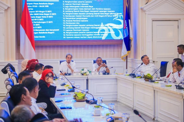 Pemkot Bogor Matangkan Persiapan Hari Jadi Bogor Ke-544