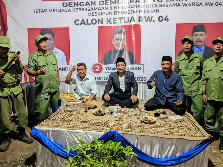 RW Rasa Pilkada! Warga Tarikolot Gelar Debat Terbuka Calon Ketua RW 04