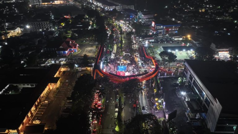 Skywalk Tegar Beriman Hadir dengan Jalur Khusus Disabilitas dan Pesepeda